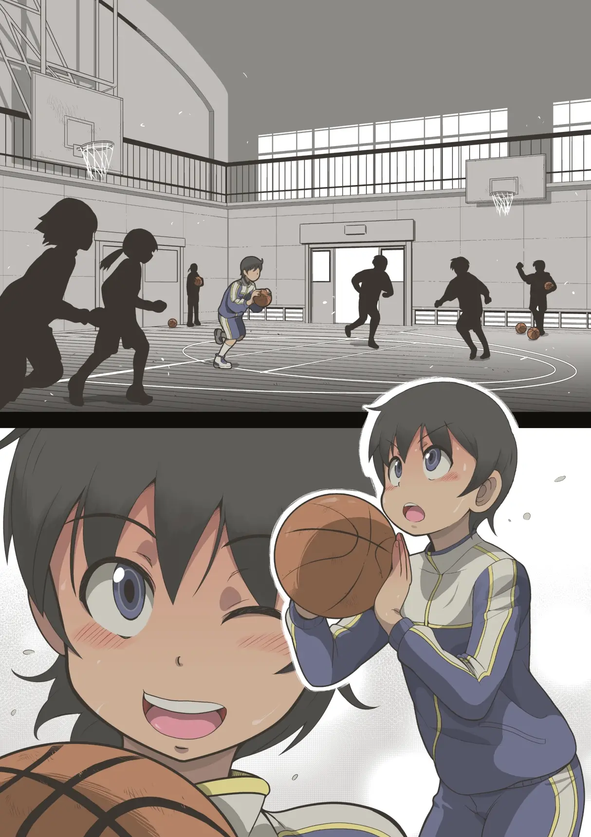 Sports Shoujo Ranin Na Hibi 1 Inemuri Hen Ver1.1 | 스포츠 소녀 음탕한 나날 1 앉아서 졸고 편 Ver1.1